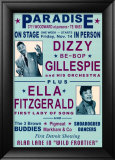 Dizzy Gillespie and Ella Fitzgerald at Paradise, Detroit, 1947 Láminas por Dennis Loren