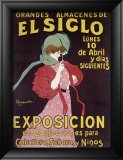El Siglo Exposicion Estampe encadrée par Leonetto Cappiello