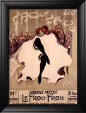 Le Frou-Frou Indrammet giclee-tryk af Lucien-Henri Weiluc Le Frou-Frou Indrammet giclee-tryk af Lucien-Henri Weiluc