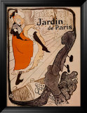 Jardin de Paris Art par Henri de Toulouse-Lautrec