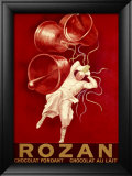 Rozan Chocolat Lámina giclée enmarcada por Leonetto Cappiello