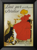 Lait pur sterilize Lámina giclée enmarcada por Théophile Alexandre Steinlen Lait pur sterilize Lámina giclée enmarcada por Théophile Alexandre Steinlen