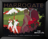 LNER, Harrogate, c.1930 Lámina giclée enmarcada por Tom Purvis