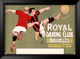 Royal Daring Club, Bruxelles Estampe encadrée par T'Sas 