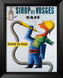 Sirop des Vosges Lámina giclée enmarcada por Jean Carlu