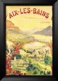 Aix-Les-Bains Affiches par L. Gadoud