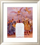 Menu Moet et Chandon Framed Giclee Print by Maurice Leloir