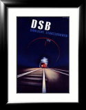 DSB Framed Giclee Print by Ramussen 