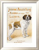 Austellung Von Hunden Framed Giclee Print by H. C. Kaufmenn