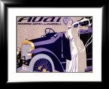 Audi Lámina giclée enmarcada por Witzel