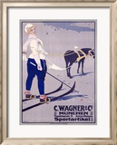 C. Wagner Sportartikel Lámina giclée enmarcada por Carl Moos