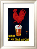 Biere St. Nicolas de Port Estampe encadrée par Marcellin Auzolle