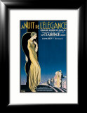 La Nuit de l'Elegance Lámina giclée enmarcada por Emilio Vila