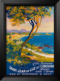 Saint Jean de Luz Framed Giclee Print by Julien Lacaze