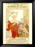 La Femme et l'Enfant Expo Lámina giclée enmarcada por Fernand Toussaint La Femme et l'Enfant Expo Lámina giclée enmarcada por Fernand Toussaint