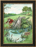 The Real Hazard Estampe encadrée par Gary Patterson
