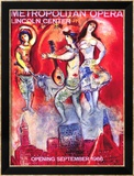 Metropolitan Opera Estampe encadrée par Marc Chagall