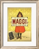 Specialites Maggi Plakat av Firmin Etienne Bouisset Specialites Maggi Plakat av Firmin Etienne Bouisset