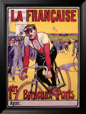 La francesa Lámina giclée enmarcada por Marodon La francesa Lámina giclée enmarcada por Marodon