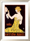 Viña Cousino Magul Lámina giclée enmarcada Viña Cousino Magul Lámina giclée enmarcada