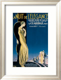 La Nuit de l'Elegance Lámina giclée enmarcada por Emilio Vila