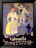 Valencia Framed Giclee Print by Vercher 