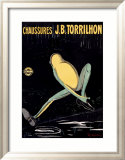 Chaussures Estampe encadrée par Leonetto Cappiello