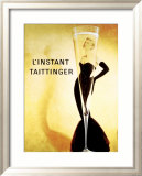 L'Instant Taittinger Lámina giclée enmarcada L'Instant Taittinger Lámina giclée enmarcada