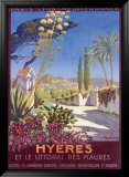 Hyeres, French Riviera Lámina giclée enmarcada por Georges Dorival Hyeres, French Riviera Lámina giclée enmarcada por Georges Dorival