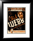 Chick Webb y Ella Fitzgerald: sala Savoy, Nueva York, 1935 Láminas por Dennis Loren Chick Webb y Ella Fitzgerald: sala Savoy, Nueva York, 1935 Láminas por Dennis Loren