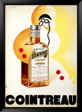 Cointreau Estampe encadrée par Charles Loupot