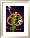 Bretzels Singer Affiches par Lotti 