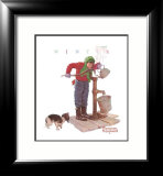 Chilling Chore Prints by Norman Rockwell