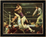 Dempsey contre Firpo Posters par George Wesley Bellows