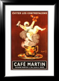 Café Martin Estampe encadrée par Leonetto Cappiello