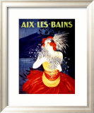 Aix Les Bains Lámina giclée enmarcada por Leonetto Cappiello Aix Les Bains Lámina giclée enmarcada por Leonetto Cappiello