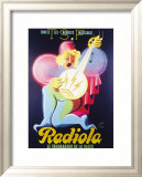 Radiola Framed Giclee Print by Rene Ravo