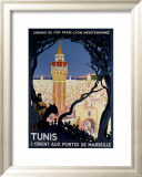 Tunis Lámina giclée enmarcada por Roger Broders Tunis Lámina giclée enmarcada por Roger Broders