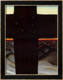 Black Cross New Mexico Pósters por Georgia O'Keeffe