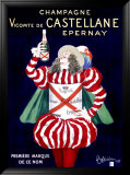 Champagne Vicomte de Castellane Epernay Framed Giclee Print by Leonetto Cappiello