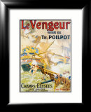 Le Vengeur Panoroma Naval Lámina giclée enmarcada por Lucien Lefevre Le Vengeur Panoroma Naval Lámina giclée enmarcada por Lucien Lefevre