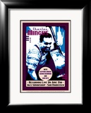 Charles Mingus Recording Live at the Jazz Workshop, San Francisco Print by Dennis Loren