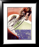 Velodromo Communale Vigorelli Lámina giclée enmarcada por Gino Boccasile