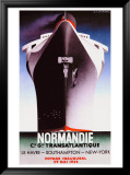 Normandie Framed Giclee Print by Adolphe Mouron Cassandre