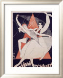 Nijni et Stone Framed Giclee Print by Nicole Marley