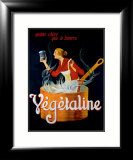 Vegetaline Lámina giclée enmarcada