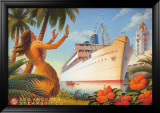 Aloha Towers Affiches par Kerne Erickson