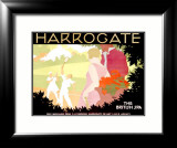 Harrogate Lámina giclée enmarcada por Tom Purvis