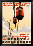 Megeve Láminas por Pierre Michaud