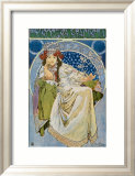Princezna Hyacinta Framed Giclee Print by Alphonse Mucha